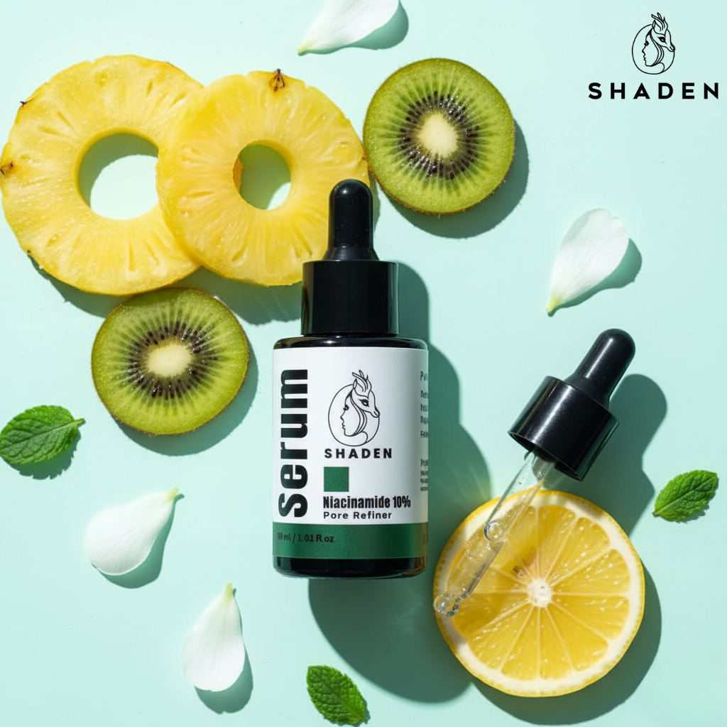 Shaden niacinamide serum product visual