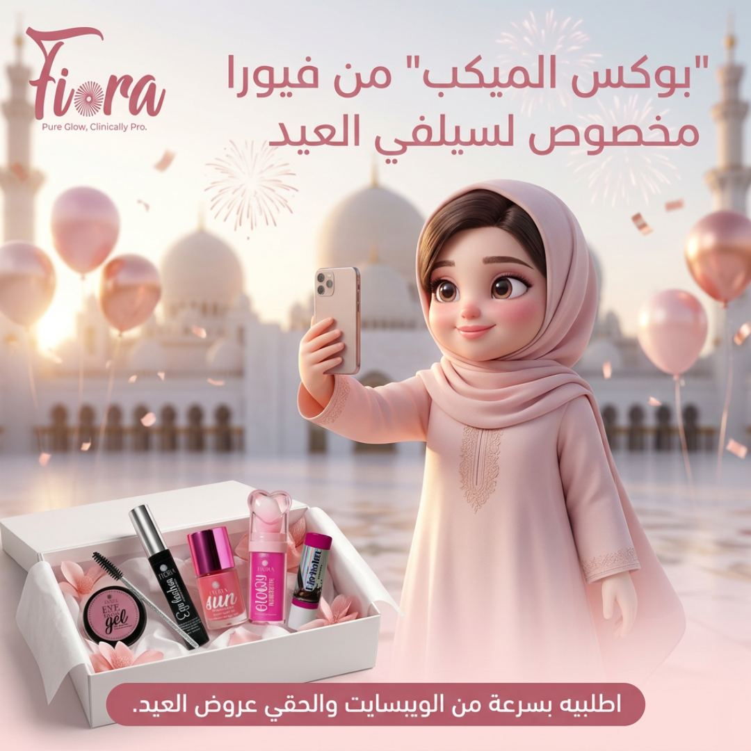 Fiora Eid makeup box campaign visual